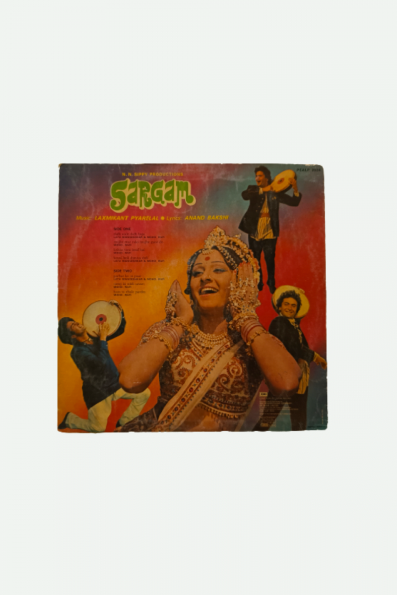 Sargam - Laxmikant-Pyarelal Preowned Vinyl Record (VG) - Image 3