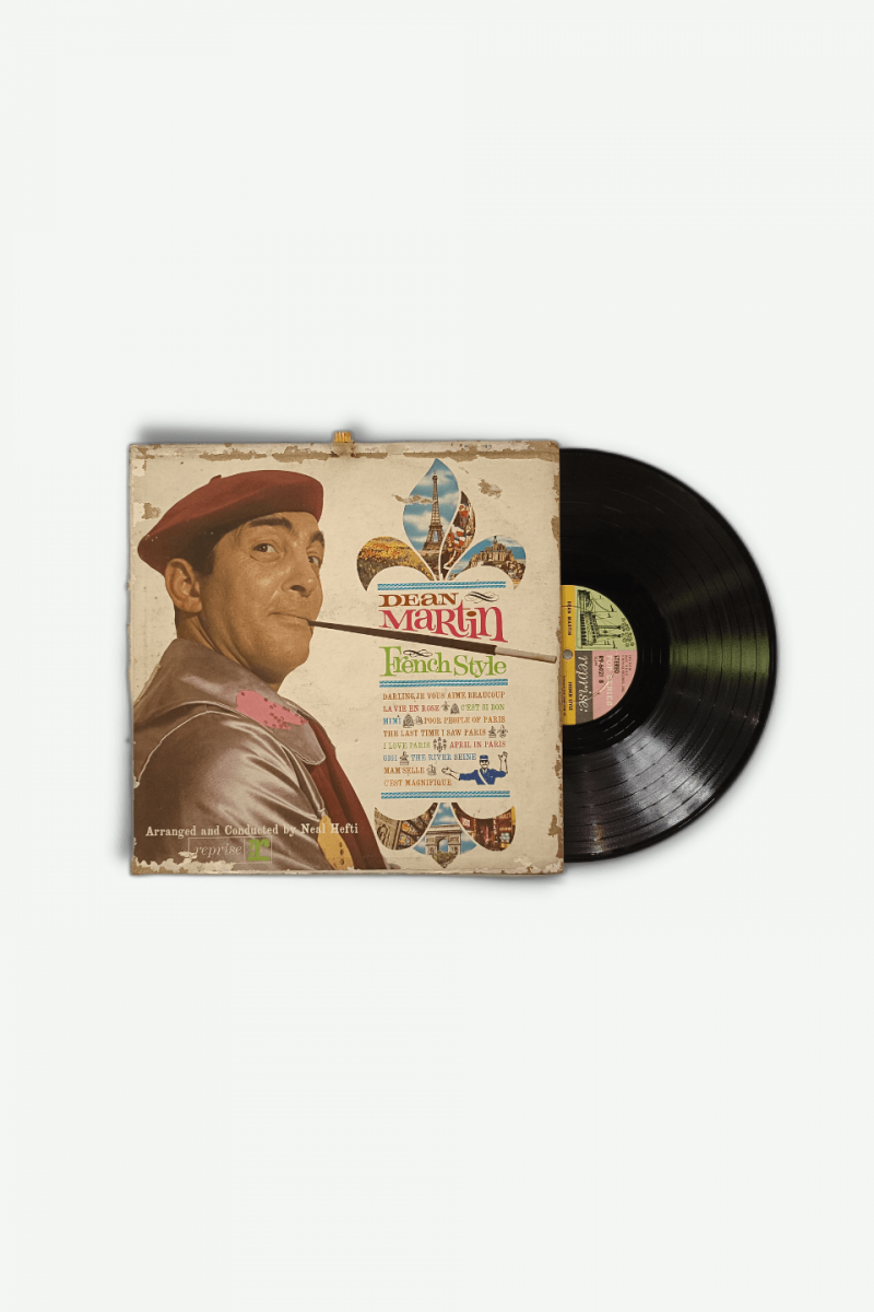 French Style - Dean Martin Preowned Vinyl Record (VG)