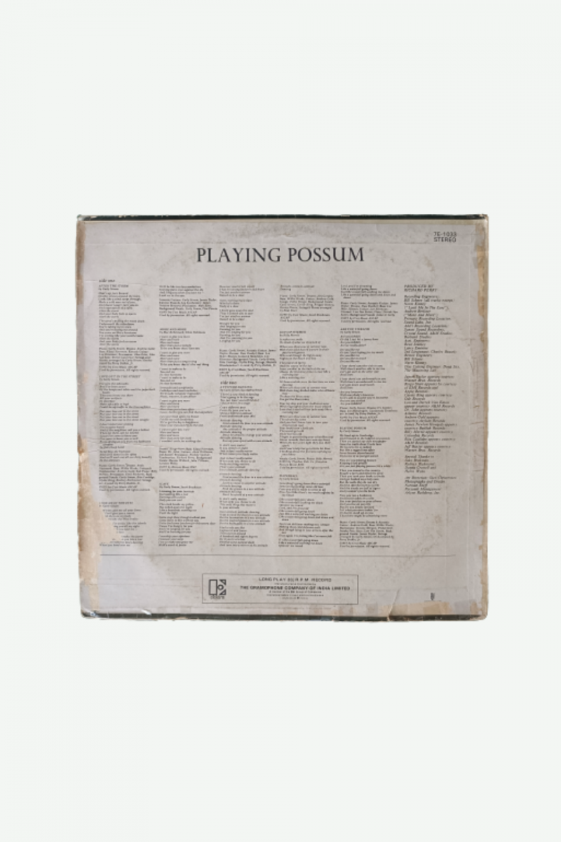 Playing Possum - Carly Simon Preowned Vinyl Record (VG-) - Image 3