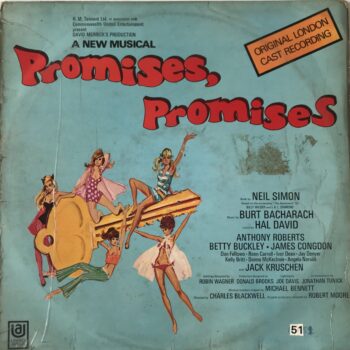 Promises, Promises - "Promises, Promises" Original London Cast Preowned Vinyl Record