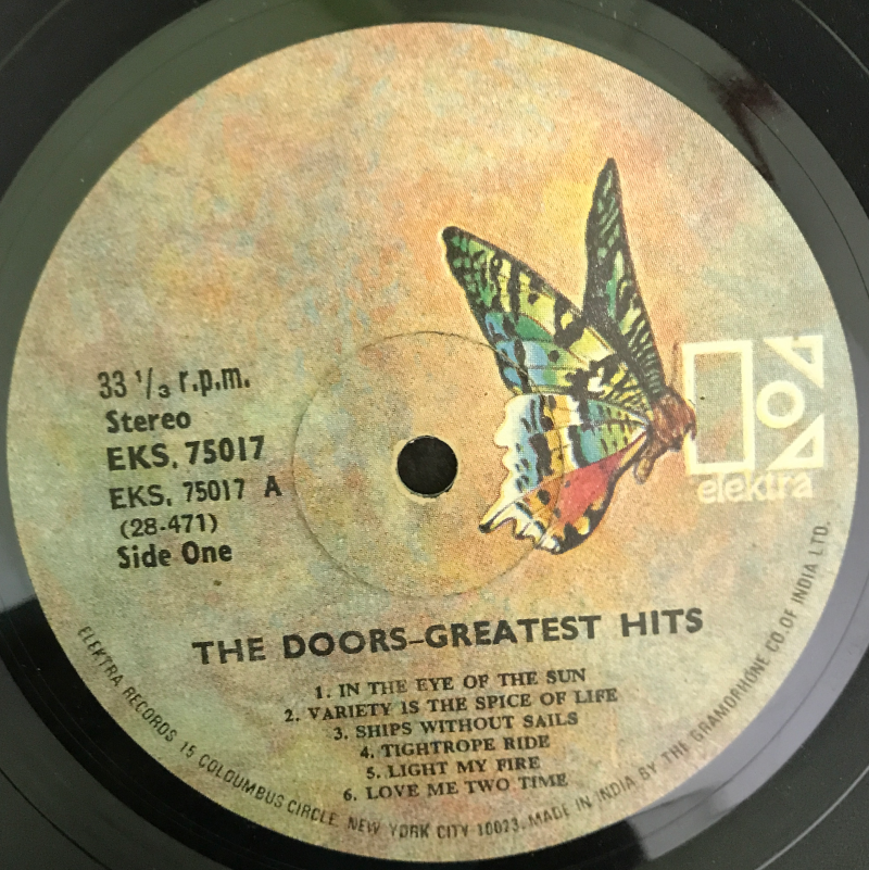 Greatest Hits - The Doors Used Vinyl LP Record - Image 4