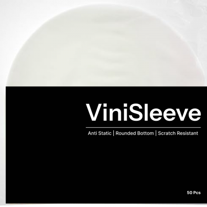 ViniSleeve | 50Pcs Premium Inner Sleeves for Vinyl Records