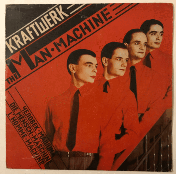 The Man • Machine - Kraftwerk Used Vinyl LP Record
