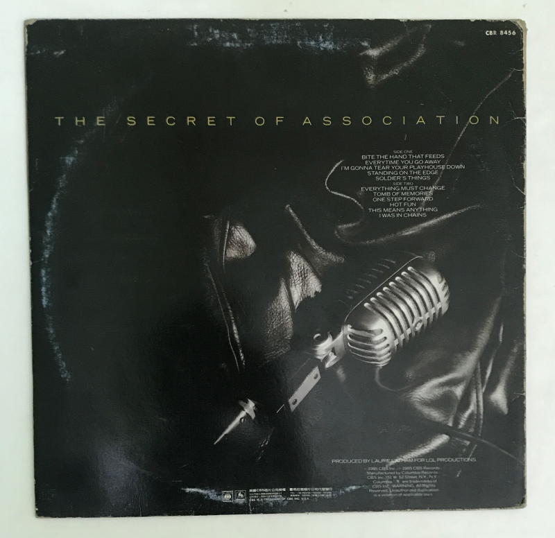 The Secret Of Association - Paul Young Used Vinyl LP Record - Image 3