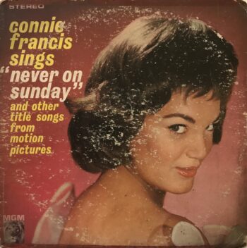 Sings Never On Sunday And Other Title Songs From Motion Pictures - Connie Francis Preowned Vinyl Record