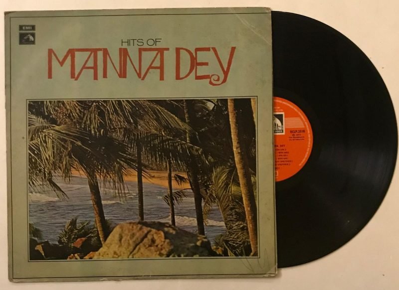 Hits Of Manna Dey - Manna Dey Used Vinyl LP Record