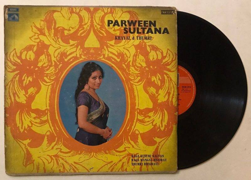 Khayal & Thumri - Parween Sultana Used Vinyl LP Record