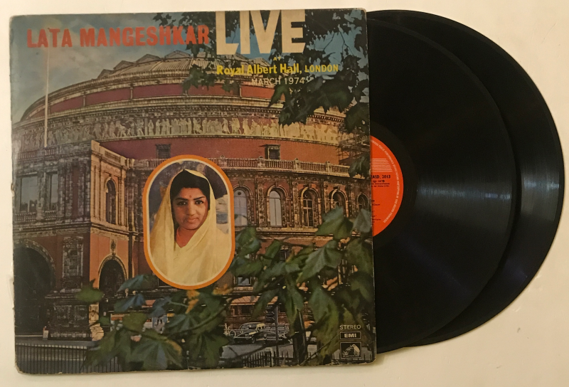 Live At Royal Albert Hall, London (March 1974) - Lata Mangeshkar Used Vinyl LP Record