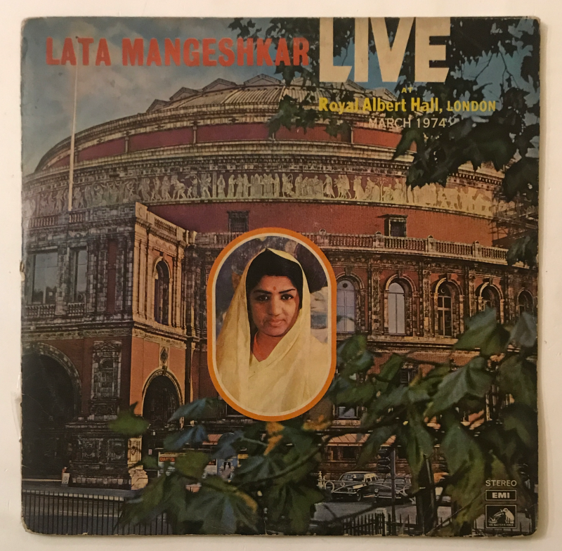 Live At Royal Albert Hall, London (March 1974) - Lata Mangeshkar Used Vinyl LP Record - Image 2