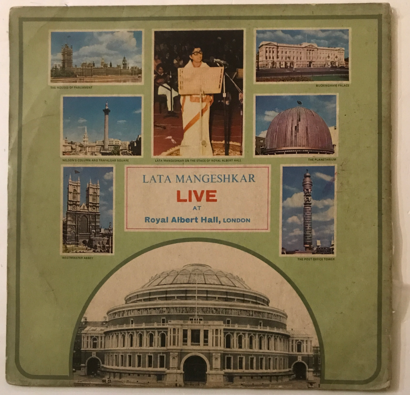 Live At Royal Albert Hall, London (March 1974) - Lata Mangeshkar Used Vinyl LP Record - Image 4