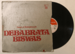 Songs of Rabindranath - Debabrata Biswas Used Vinyl LP Record