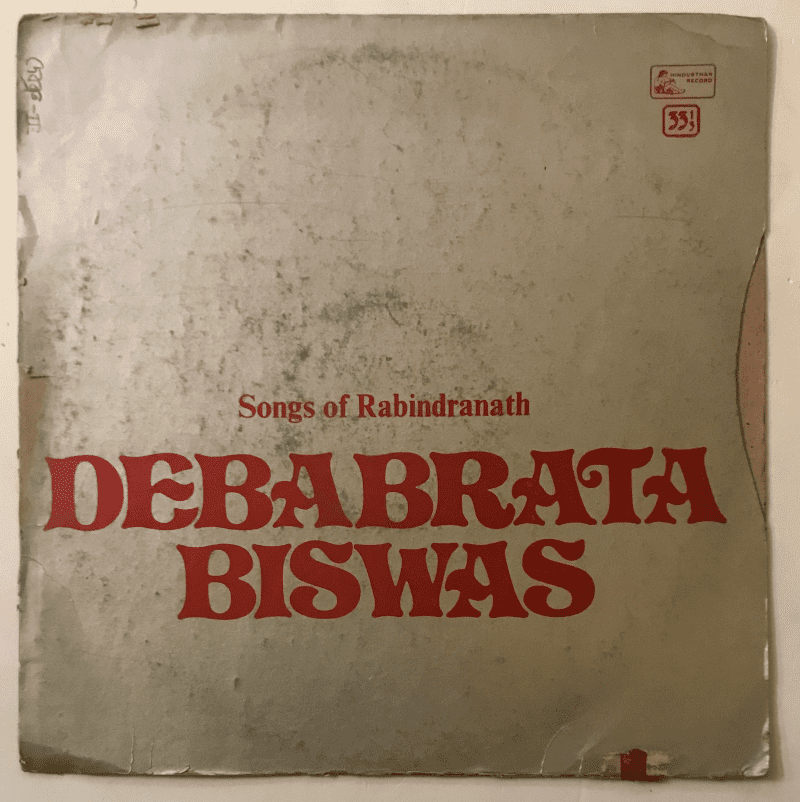 Songs of Rabindranath - Debabrata Biswas Used Vinyl LP Record - Image 2