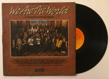 We Are The World - USA For Africa Used Vinyl LP Record - USA For Africa Used Vinyl LP Record