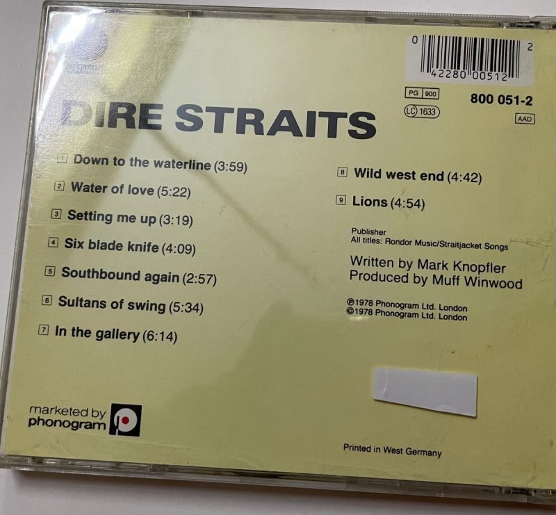 Dire Straits - Dire Straits Used Audio CD - Image 3