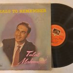 Ghazals To Remember - Talat Mahmood Used Vinyl LP Record