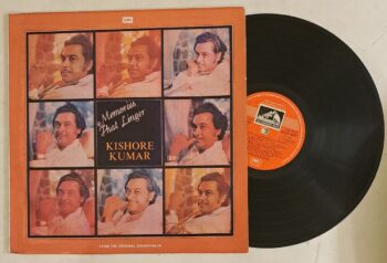 Memories That Linger - Kishore Kumar Used Vinyl LP Record