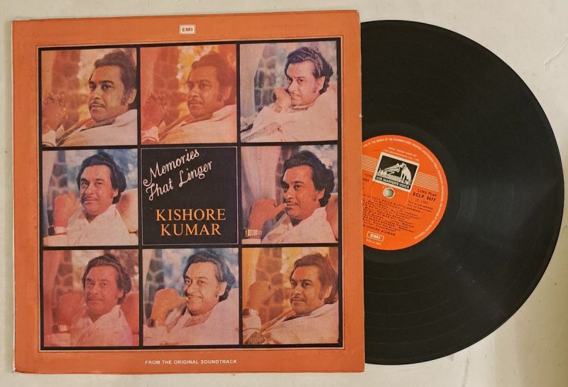 Memories That Linger - Kishore Kumar Used Vinyl LP Record