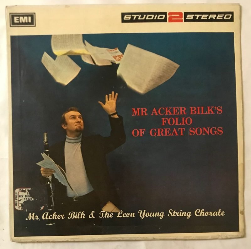 Mr. Acker Bilk's Folio Of Great Songs - Acker Bilk Used Vinyl LP Record - Image 2