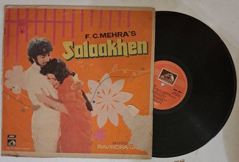 Salaakhen - Ravindra Jain Used Vinyl LP Record