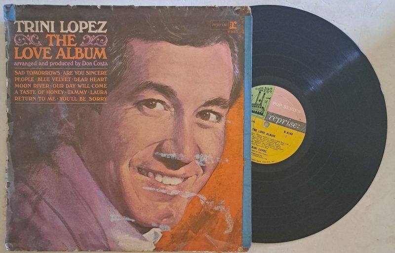 The Love Album - Trini Lopez Used Vinyl LP Record