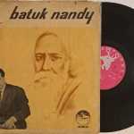 A Selection Of Tagore Songs - Batuk Nandy Used Vinyl LP Record
