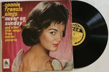 Connie Francis Sings "Never On Sunday" - Connie Francis Used Vinyl LP Record