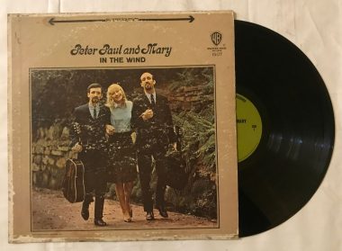 In The Wind - Peter, Paul & Mary Used Vinyl LP Record