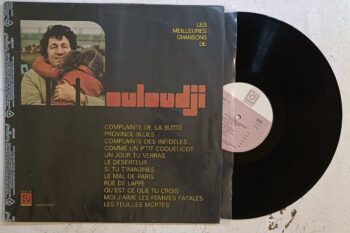 Les Meilleures Chansons - Mouloudji Used Vinyl LP Record