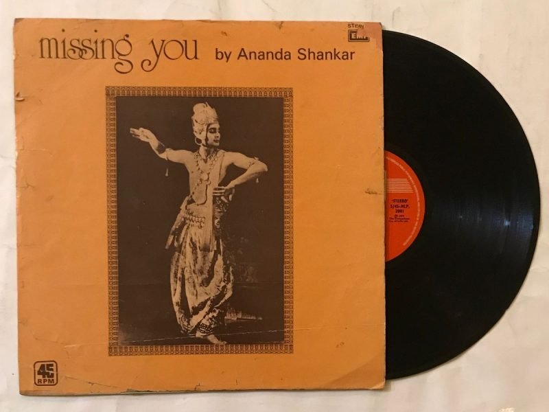 Missing You - Ananda Shankar Used Vinyl LP Record