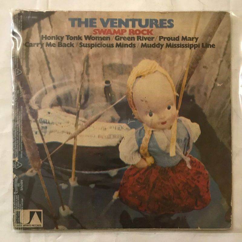 Swamp Rock - The Ventures Used Vinyl LP Record - Image 2