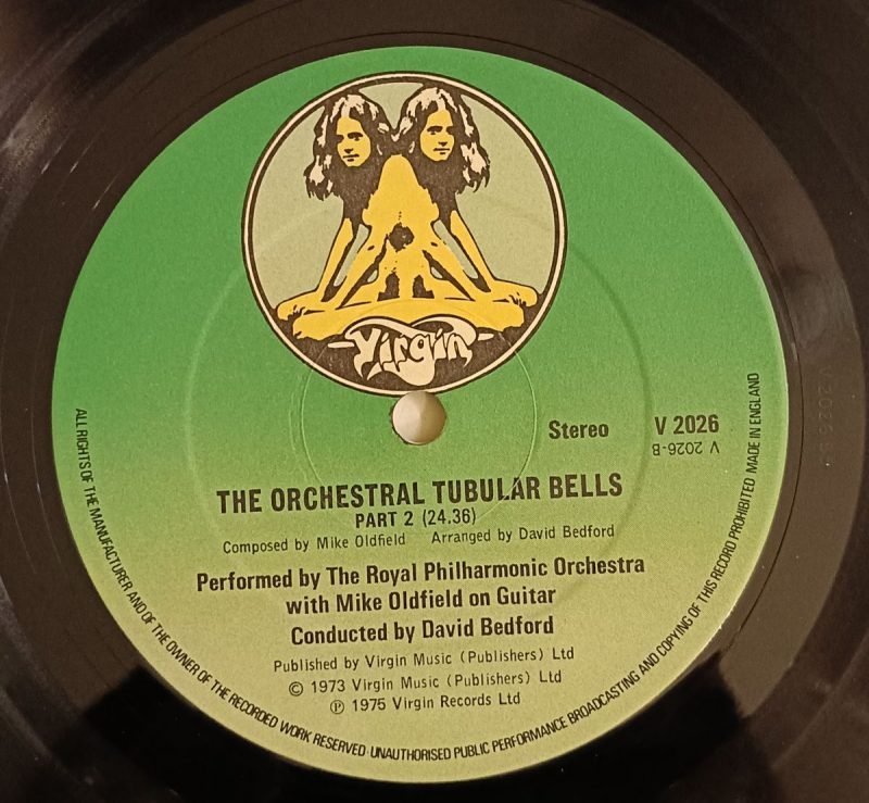 The Orchestral Tubular Bells - The Royal Philharmonic Orchestra Used Vinyl LP Record - The Royal Philharmonic Orchestra Used Vinyl LP Record - Image 4