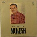 A Retrospect Vol. 1 - Mukesh Used Vinyl LP Record