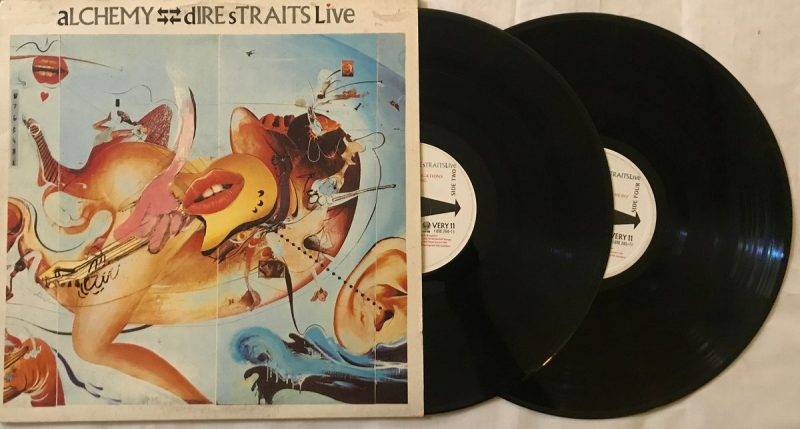 Alchemy - Dire Straits Live - Dire Straits Used Vinyl LP Record - Image 5
