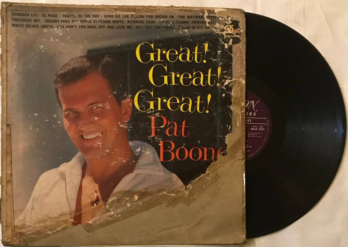 Great! Great! Great! - Pat Boone Used Vinyl LP Record