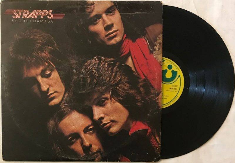 Secret Damage - Strapps Used Vinyl LP Record - Image 4