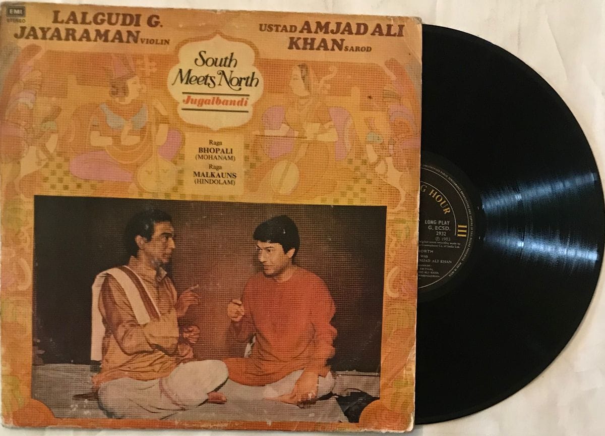 South Meets North - Lalgudi Jayaraman Used Vinyl LP Record