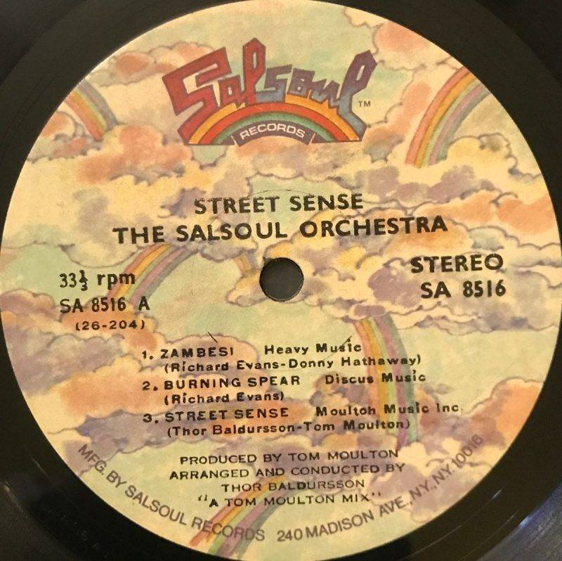 Street Sense - The Salsoul Orchestra Used Vinyl LP Record - Image 3