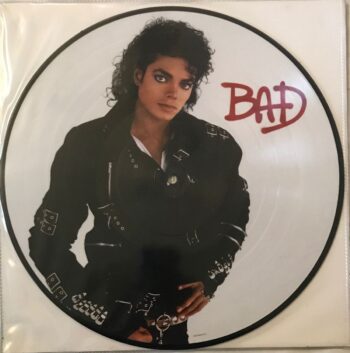 Bad - Michael Jackson Used Vinyl LP Record Picture Disc
