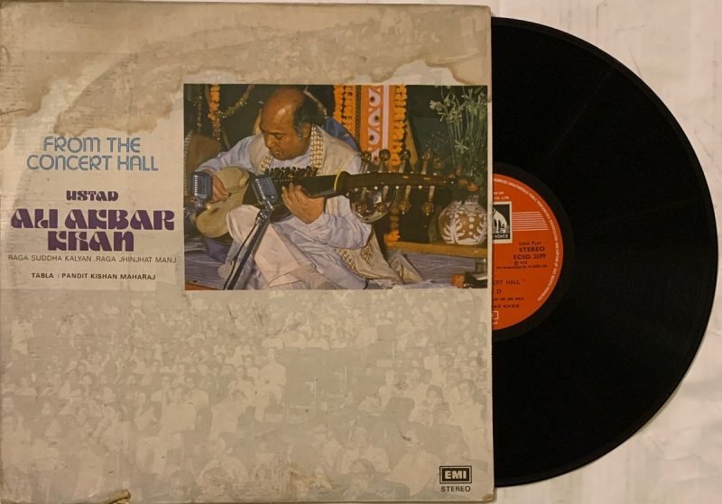 From The Concert Hall - Ali Akbar Khan Used Vinyl LP Record - Image 4