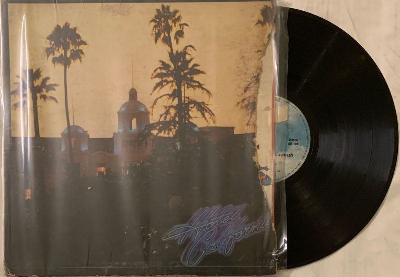 Hotel California - Eagles Used Vinyl LP Record - Image 4