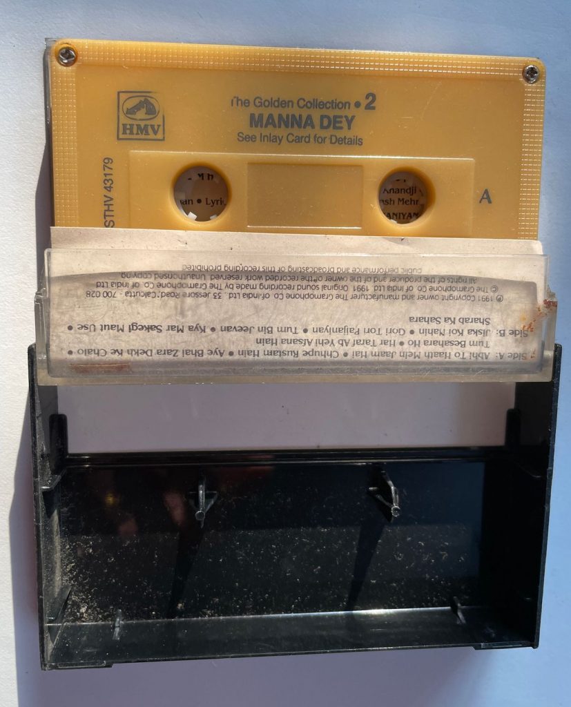 - MannaDey The golden collection Used Audio Cassette - Image 2
