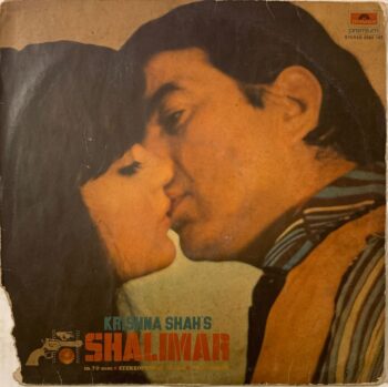Shalimar = शालिमार - R. D. Burman Used Vinyl LP Record