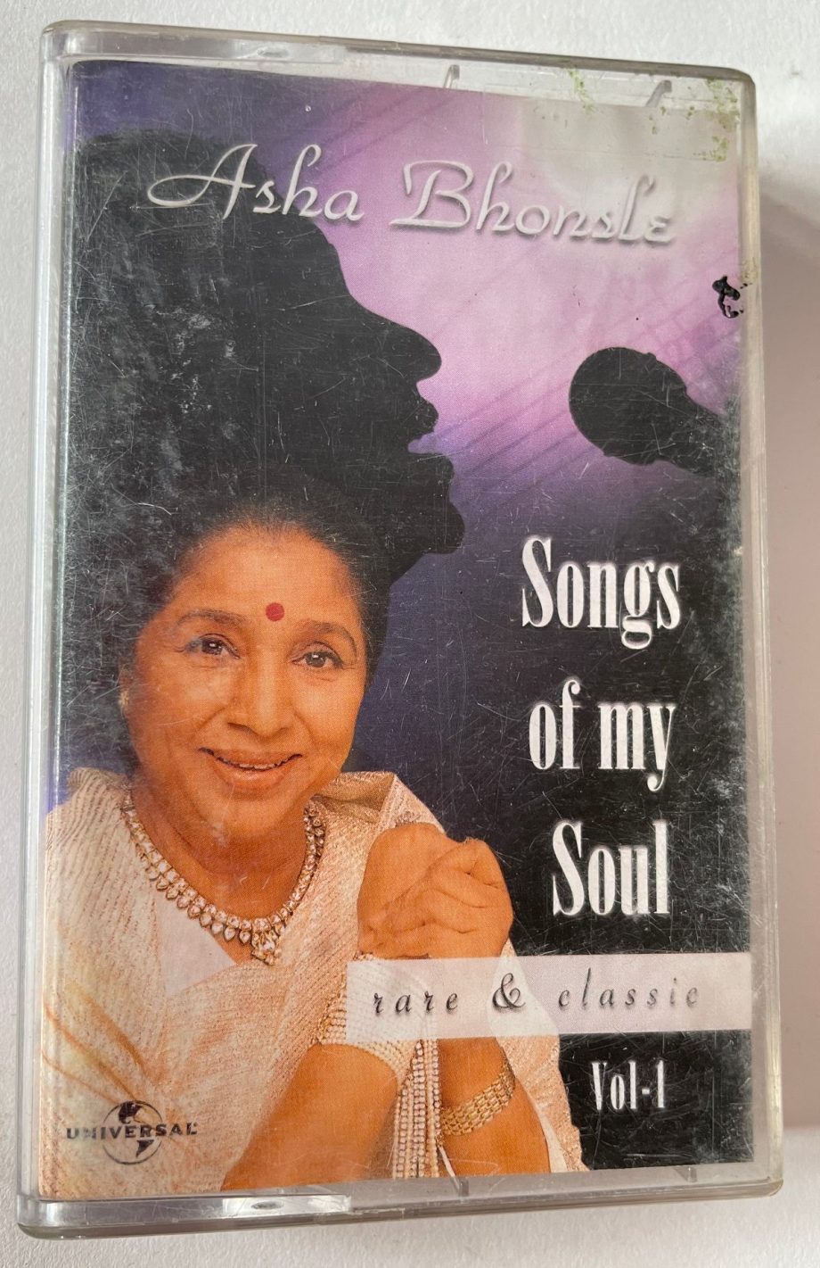 Songs of my soul.   Vol 1 - Asha Bhonsle Used Audio Cassette (VG)