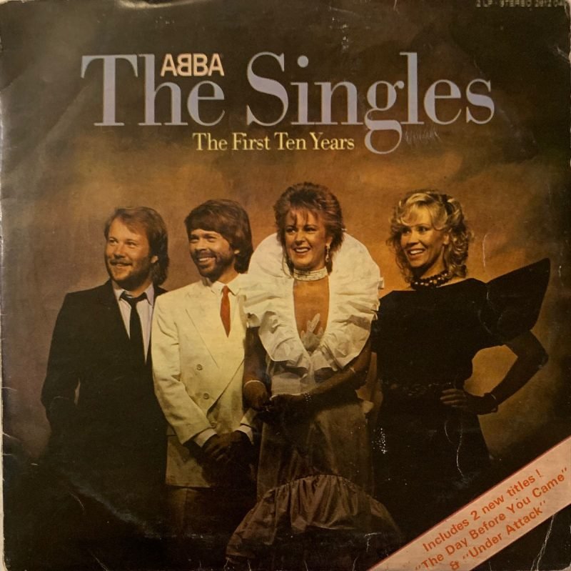 The Singles - The First Ten Years - ABBA Used Vinyl LP Record (VG)