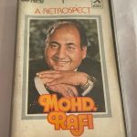 A RETROSPECT  1 - MOHD RAFI Used Audio Cassette (VG-)
