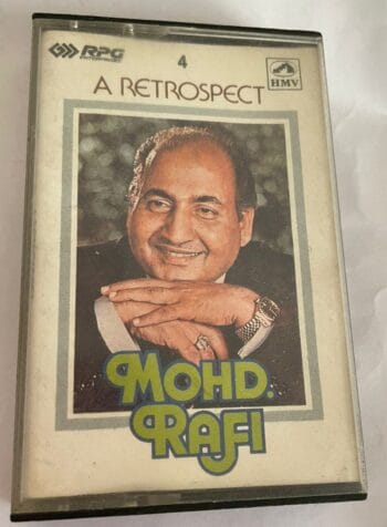 A RETROSPECT  4 - MOHD RAFI Used Audio Cassette (VG-)