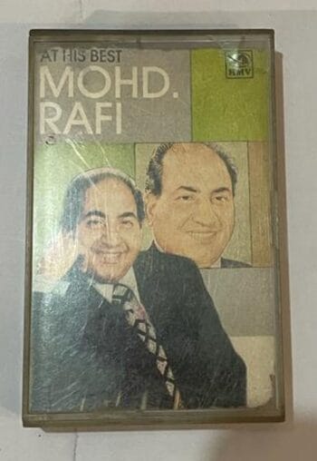 AT HIS BEST - MOHD RAFI Used Audio Cassette (VG+)