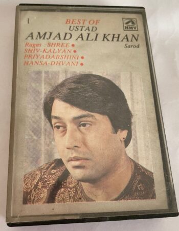BEST OF USTAD AMJAD ALI KHAN 1 - AMJAD ALI KHAN Used Audio Cassette (P)