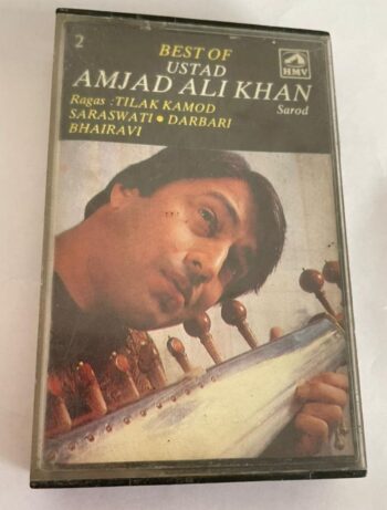 BEST OF USTAD AMJAD ALI KHAN 2 - AMJAD ALI KHAN Used Audio Cassette (VG-)