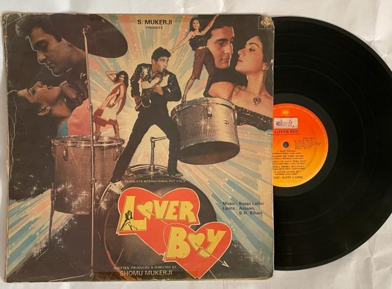 Lover Boy - Bappi Lahiri Used Vinyl LP Record (VG)